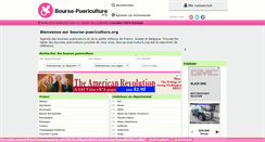 Desktop Screenshot of bourse-puericulture.org